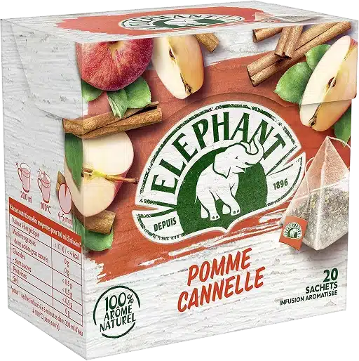 ELEPHANT - Infusion Pomme Cannelle 36G