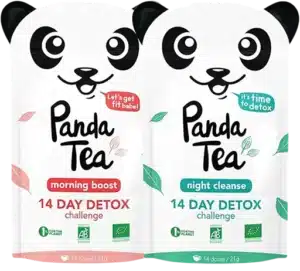 Panda Tea Thé et Infusion Detox Cure Minceur Bio - 28 Sachets