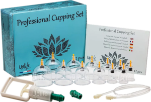 Uplife Kit 12 Ventouses Thérapeutiques - Cupping Anti-Cellulite