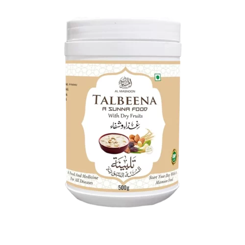 Talbina aux fruits secs AL MASNOON 500g - orge biologique sunnah Talbina aux fruits secs AL MASNOON 500g - orge biologique sunnah