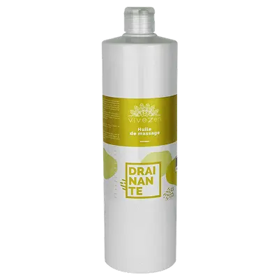 Vivezen huile de massage modelage drainante 1L Vivezen huile de massage modelage drainante 1L